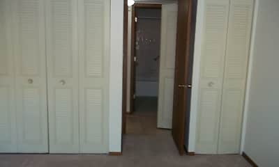 view of carpeted bedroom, Clifton Estates Apartments, 2