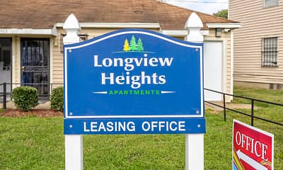 Community Signage, Longview Heights Apartments, 0