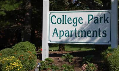 Community Signage, College Park Apartments, 0