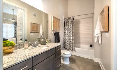 Bathroom, Lakeview Apartments, 2
