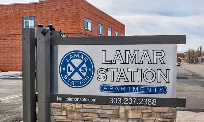 Community Signage, Lamar Station Apartments, 0