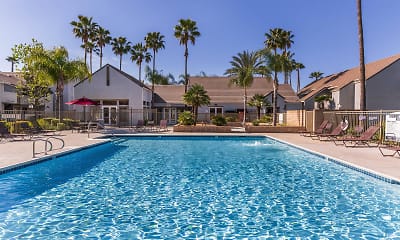 Pool, Palm Court Apartment Homes, 0