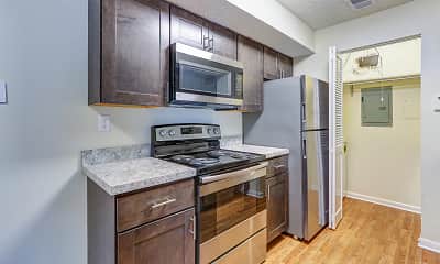 Kitchen, Belmont Ridge Apartments, 1