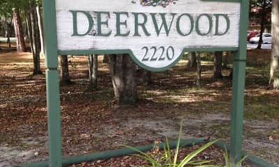 Community Signage, Deerwood Apartments, 0