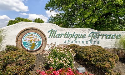 Community Signage, Martinique Terrace, 2
