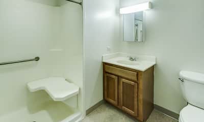 Bathroom, Residence At Carriage Creek, 2