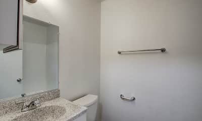 Bathroom, Oasis Apartments, 2