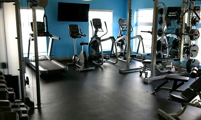 Fitness Weight Room, The Heights At Slippery Rock, 2