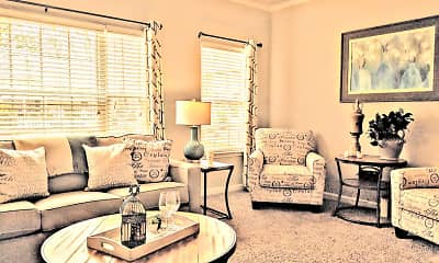 Living Room, The Charleston Apartments, 1