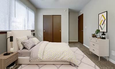 Bedroom, Nevada Apartments, 1