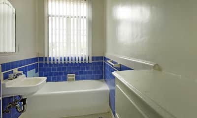 Bathroom, The Sir Francis Drake, 2