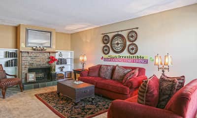 Living Room, Highland Hills, 1