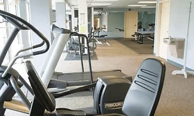 Fitness Weight Room, Olde Towne Apartments, 2