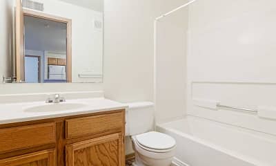 Bathroom, Westbrooke Apartments, 2