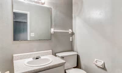 Bathroom, Willow Creek Apartments, 2