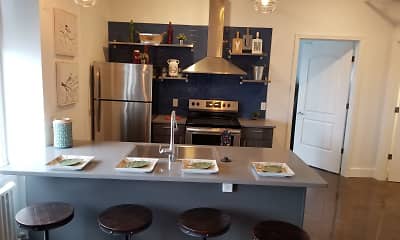 Kitchen, The Residences at The Columbus Building, 1