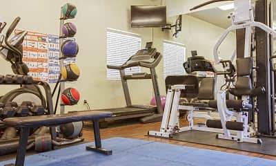 Fitness Weight Room, Golden Valley Luxury Apartments, 2
