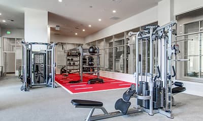Fitness Weight Room, Spire, 2