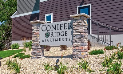 Community Signage, Conifer Ridge Apartments, 2