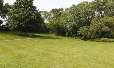 view of local wilderness featuring a large lawn, Eastside 1276, 2
