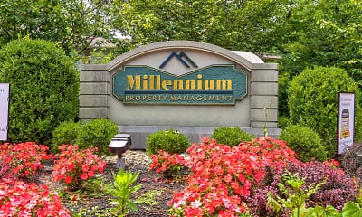 Community Signage, Millennium Apartments & Townhomes, 2