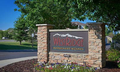 Community Signage, Westridge Apartments, 2
