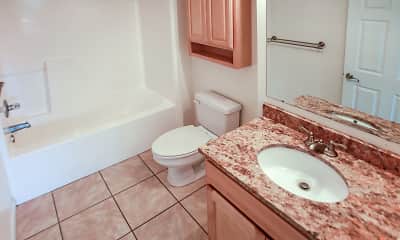 Bathroom, Landings of Pensacola Condominiums, 2
