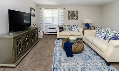 Living Room, Roberts Mill Apartments & Townhomes, 0