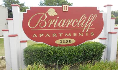 Community Signage, Briarcliff Apartments, 0