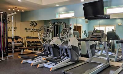 Fitness Weight Room, Woodbury Park at City Centre, 2