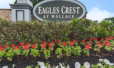 Community Signage, Eagles Crest at Wallace Apartments, 0