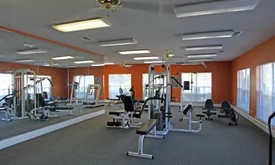Fitness Weight Room, The Landings at Houston Levee, 2