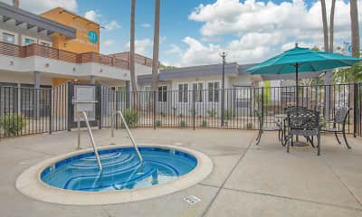 Pool, Loma Palisades Apartments, 2