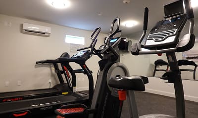 Fitness Weight Room, Cypress Apartments, 2