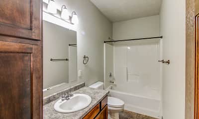 Bathroom, Bison Trail Twin Homes, 2