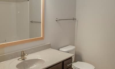 Bathroom, Hoff Mall Apartments, 2