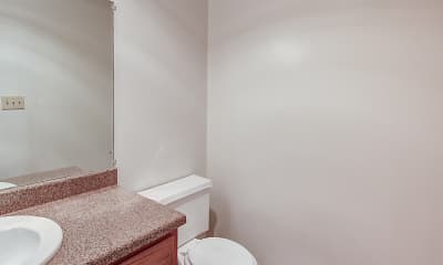 Bathroom, Sunset Rill Apartments, 2