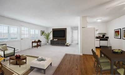Living Room, Spring Hill Apartments, 0