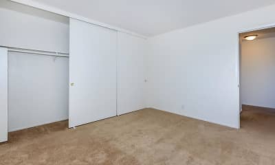 view of carpeted bedroom, Pacific View Apartment Homes, 2