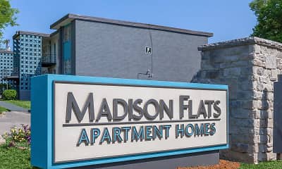 Community Signage, Madison Flats, 2