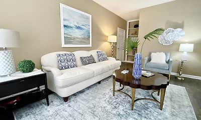 Living Room, Evergreen at River Oaks, 0
