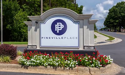 Community Signage, Pineville Place, 0