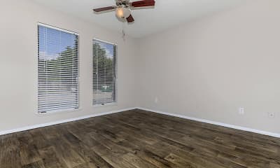 hardwood floored spare room with natural light and a ceiling fan, Cielo, 2