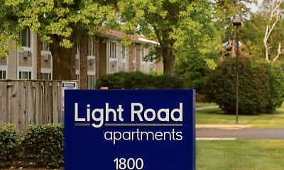 Community Signage, Light Road Apartments, 0