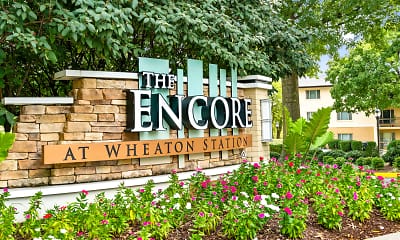 Community Signage, The Encore at Wheaton Station, 2