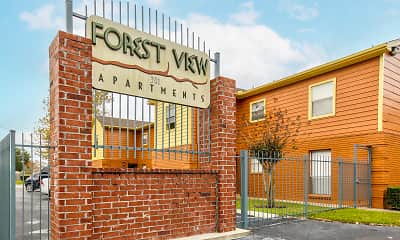 Community Signage, Forest View Apartments/Baytown, 2