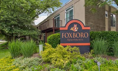 Community Signage, Foxboro Apartments, 2