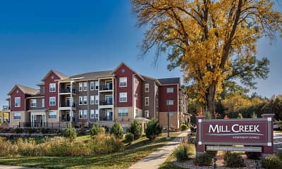 view of community / neighborhood sign, Mill Creek Apartments, 0