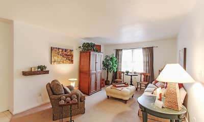 Living Room, Quail Bay Apartments, 1