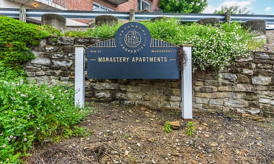 Community Signage, Monastery Apartments, 2